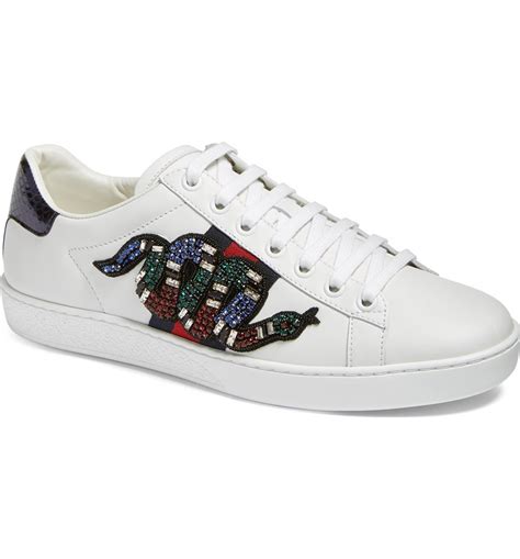 sneakers gucci alte|gucci snake sneakers women's.